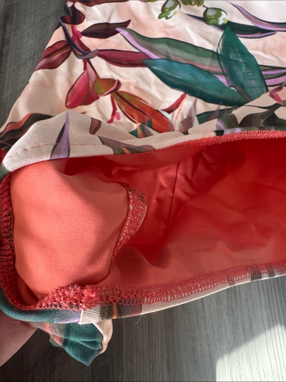 Maryssil by Larissa Minatto small swimsuit one piece tropical high neck floral - Picture 3 of 8